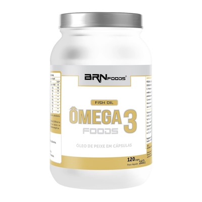 Ômega 3 BRN Foods - 120 Cápsulas - Foto 1
