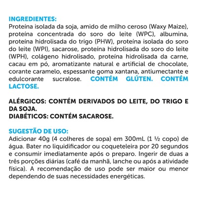 Whey Protein Fusion BRN Foods - Chocolate - 2Kg - Foto 2