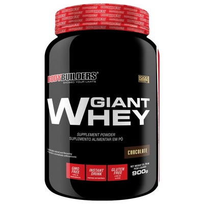 Whey Protein BodyBuilders Giant - Baunilha - 900g - Foto 1