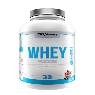 Whey Protein BRN Foods - Chocolate - 2Kg - Foto 1