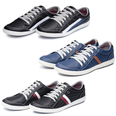 Sapatênis Avalon 44 - Masculino - 3 Pares - Foto 1