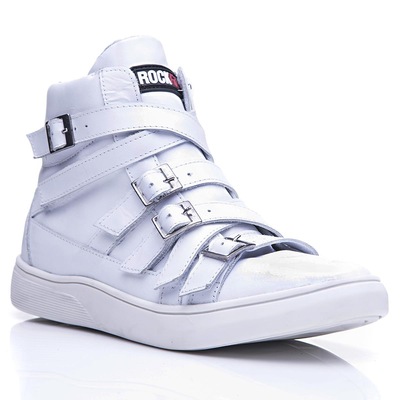Tênis RockFit Nirvana em Couro - Feminina - Foto 1