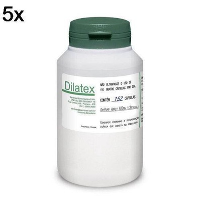 Dilatex Power Supplements - 152 Cápsulas - 5 Frascos - Foto 3