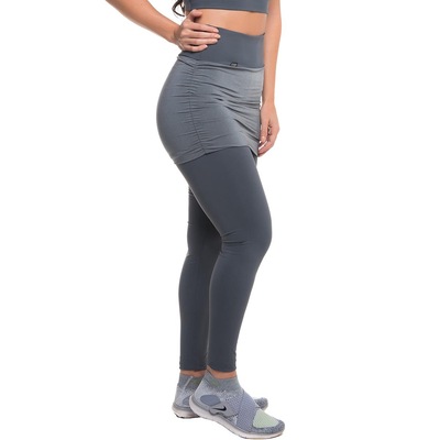 Calça Legging Sandy Fitness Fusion com Proteção Solar UV50+ - Feminino - Foto 2