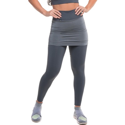 Calça Legging Sandy Fitness Fusion com Proteção Solar UV50+ - Feminino - Foto 1