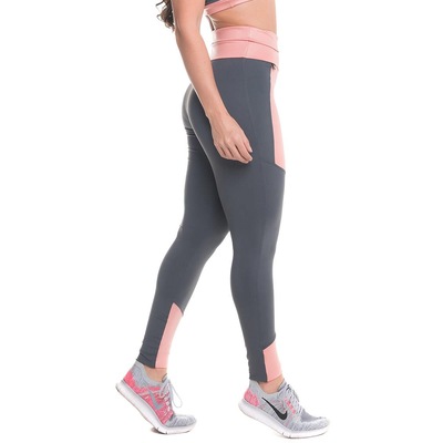 Calça Legging Sandy Fitness Impulse com Proteção Solar UV50+ - Feminino - Foto 2