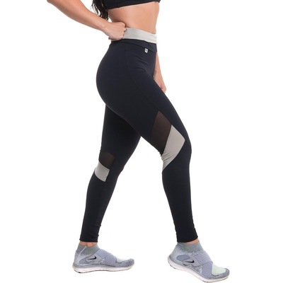 Calça Legging Sandy Fitness Jump com Proteção Solar UV50+ - Feminino - Foto 2