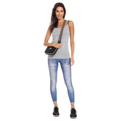 Calça Legging Live! Jeans Original - Feminina - Foto 5