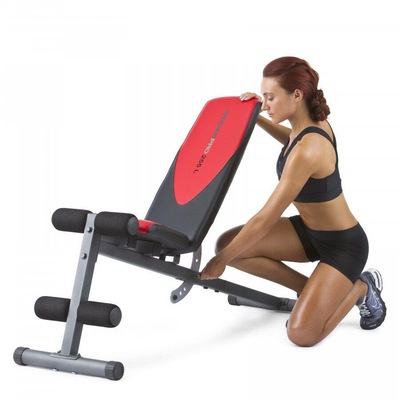 Banco de Supino e Abdominais Weider Pro 255 - Foto 2