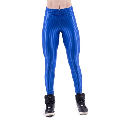 Calça Legging Já Malhei Blue Sea - Foto 1