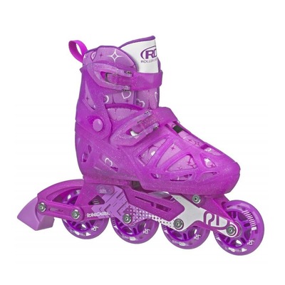 Patins Inline Roller Derby Tracer Girl Ajustável - Infantil - Foto 1