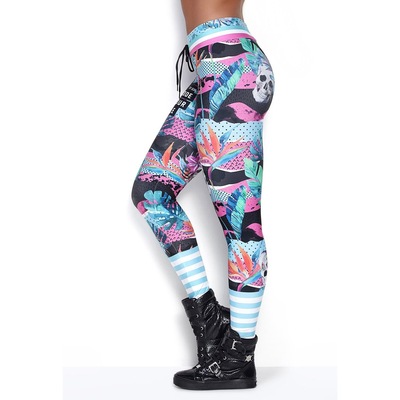 Calça Legging Elastic Acapulco Rock Code - Feminina - Foto 5
