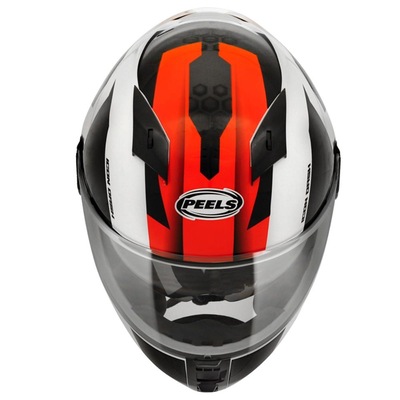 Capacete Peels Icon Dash - Branco e Vermelho - Foto 4