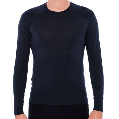 Blusa Segunda Pele Térmica Solo Essential Merino Crew - Masculina - Foto 3