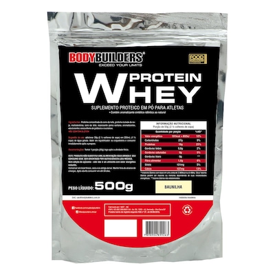 Whey Protein Bodybuilders - Baunilha - 500g - Foto 1