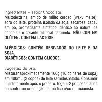 Hipercalórico Gainers Weight Slim Weight Control - 3Kg - Foto 2