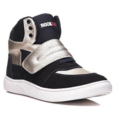 Tênis Cano Alto RockFit U2 em Couro - Adulto - Foto 1
