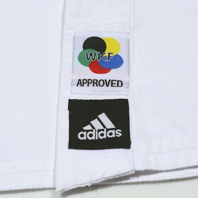 Kimono Karatê adidas Club K220C com Selo WKF - Adulto - Foto 4