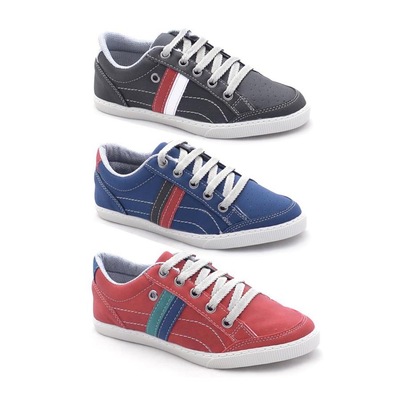 Kit Sapatênis Stop Calçados CT com 3 Pares - Masculino - Infantil - Foto 1