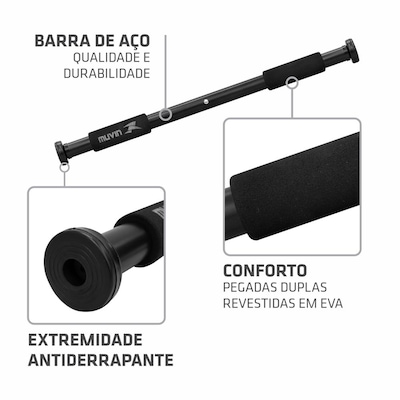Barra de Porta Muvin BRP-100 - Foto 2