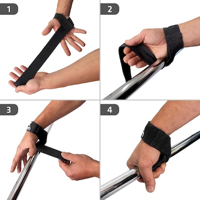Straps Muvin Musculação - 30cm - Foto 5