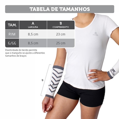 Manguito Curto para Voleibol Muvin Arrow MGT-100 - Foto 5