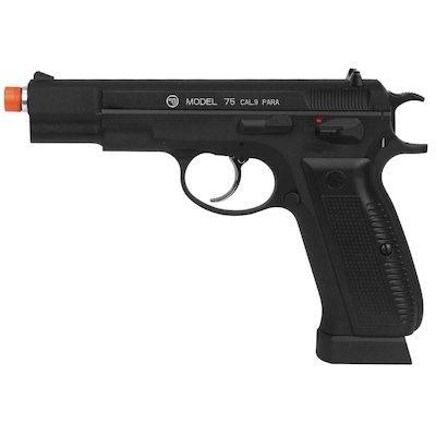 Pistola de Pressão Airsoft ASG CZ 75 Full Metal 4.5mm - Foto 1