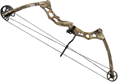 Arco Composto Poe Long Single Camuflado 65 Libras - Foto 3