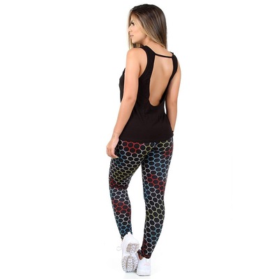 Calça Legging Go Fit Rio Básica Bola - Feminino - Foto 2