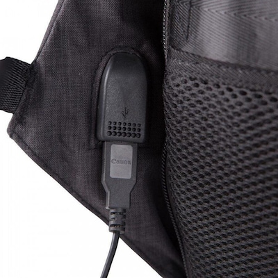 Mochila para Notebook Swissland Impermeável USB Anti Furto - Foto 3