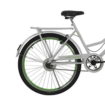 Bicicleta Athor Venus com Cestão Aro 26 - Freio V-Brake - Marcha Único - Adulto - Foto 3
