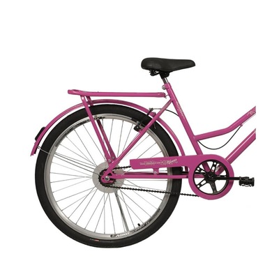 Bicicleta Athor Venus com Cestão Aro 26 - Freio V-Brake - Marcha Único - Adulto - Foto 3