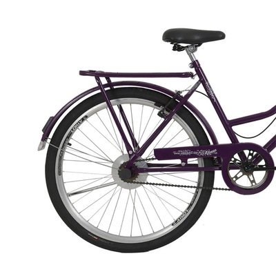 Bicicleta Athor Venus com Cestão Aro 26 - Freio V-Brake - Marcha Único - Adulto - Foto 3