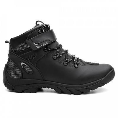 Bota Motoqueiro Venetto Cadarço - Masculina - Foto 3