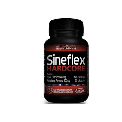 Pré-Treino Hardcore Power Supplements Sineflex - 150 comprimidos - Foto 1