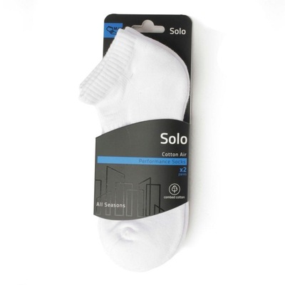 Meia de Cano Curto Solo Cotton Air Ankle - Adulto - Foto 5