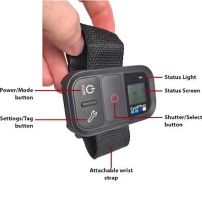 GOPRO Controle Remoto Smart Remote Wi-fi Original GoPro Hero 3/4/5/6/7 - Foto 4