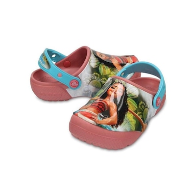 Sandália Crocs Funlab Disney Moana - Infantil - Foto 4