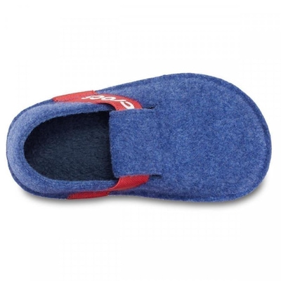 Sandália Crocs Classic Slipper K Cerulean - Infantil - Foto 2