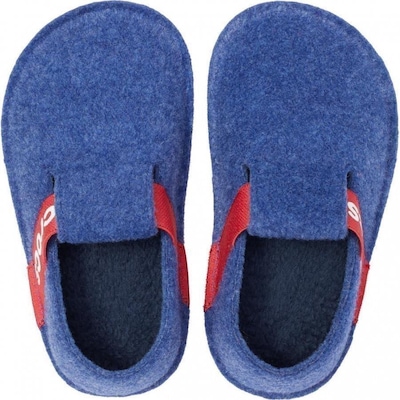 Sandália Crocs Classic Slipper K Cerulean - Infantil - Foto 3