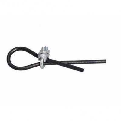 Kit 10 Grampos Clips Cabo de Aço Reparo Academia Aparelho - Foto 2