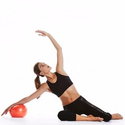 Bola de Pilates Liveup Overball Funcional Academia - 25 cm - Foto 2