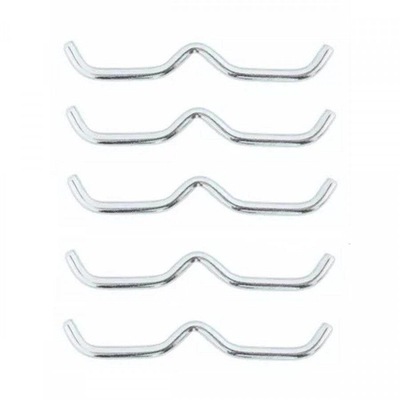 Kit 40 Ganchos Bigode W Mini Cama Elastica Jump Profissional - Foto 2