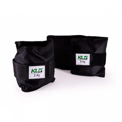 Kit Caneleiras KL Master Peso Fixa Velcro - 1 a 4kg - Pares (Cada) - Foto 1