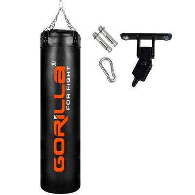 Kit Gorilla Saco de Pancada 180 Cm + Suporte Teto Articulado - Foto 1