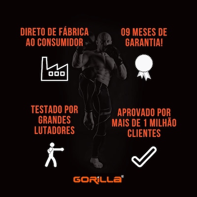 Luva Bate-Saco Gorilla Pro - Adulto - Foto 4