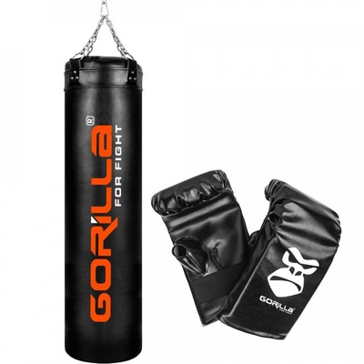 Kit Gorilla: Saco de Pancada - 160cm + Luvas + Bate Saco - Foto 1