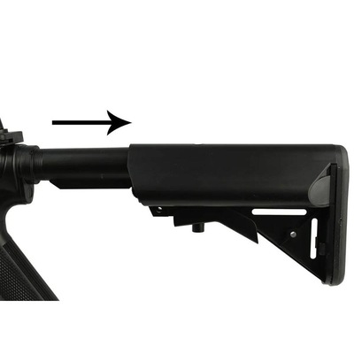 Rifle Airsoft Elétrico Cyma M4 CQB CM176 + Capa Simples - Foto 4