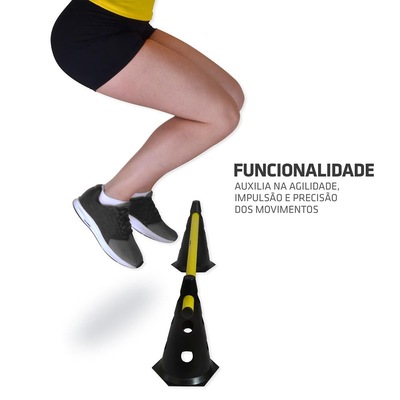 Barreira de Salto com Cone Muvin - 24cm - Foto 4