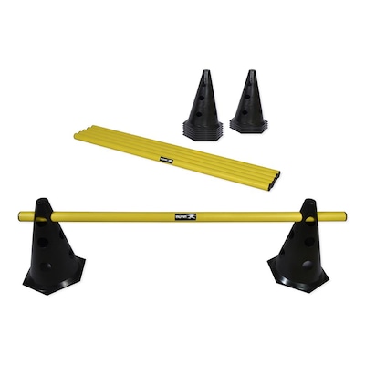 Kit Barreiras de Salto com Cone - 24cm Muvin - 6 unidades - Foto 1